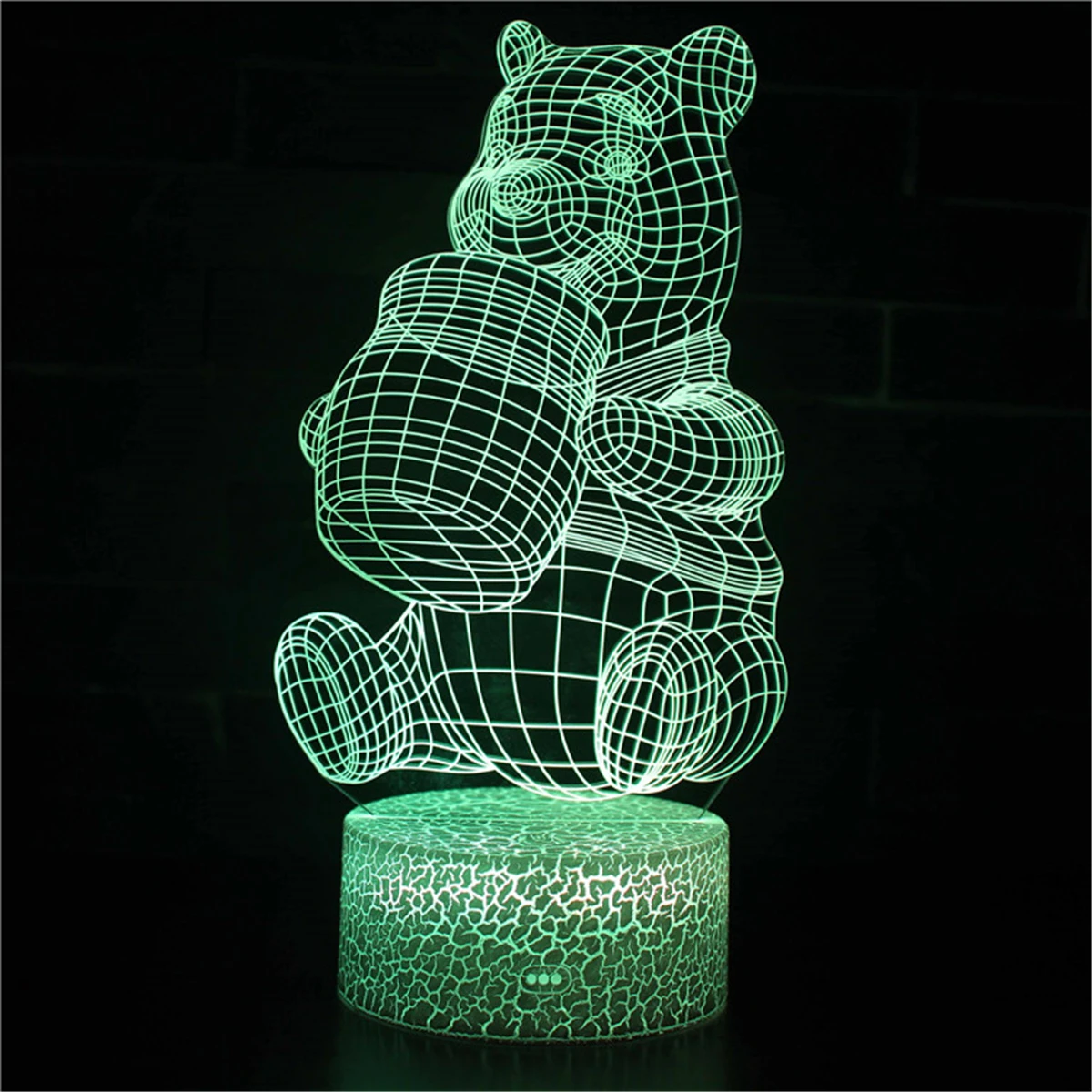 Toy Bear 3D Lamp Acrylic USB LED Night Lights Neon Sign Lamp Christmas Decorations for Home Bedroom Birthday Gifts
Toy Bear 3D Lamp Acrylic USB LED Night Lights Neon Sign Lamp Christmas Decorations for Home Bedroom Birthday Gifts