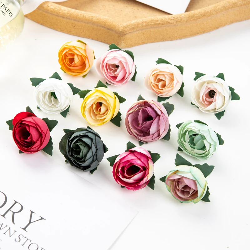 100PC Artificial Flowers Wall Wedding Arch Christmas Decoration for Home Scrapbooking Diy Party Cake Candy Box MINI Silk Roses
100PC Artificial Flowers Wall Wedding Arch Christmas Decoration for Home Scrapbooking Diy Party Cake Candy Box MINI Silk Roses