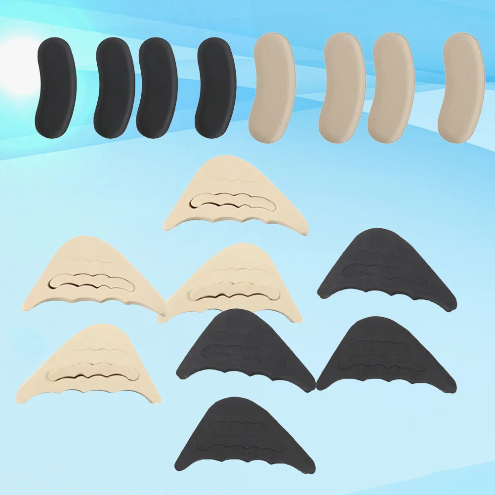 4 Pairs Cushions Non- High Heel Cushion Anti- Shoes Stickers for Rapid Blisters and Calluses ( Black+ Beige )
4 Pairs Cushions Non- High Heel Cushion Anti- Shoes Stickers for Rapid Blisters and Calluses ( Black+ Beige )