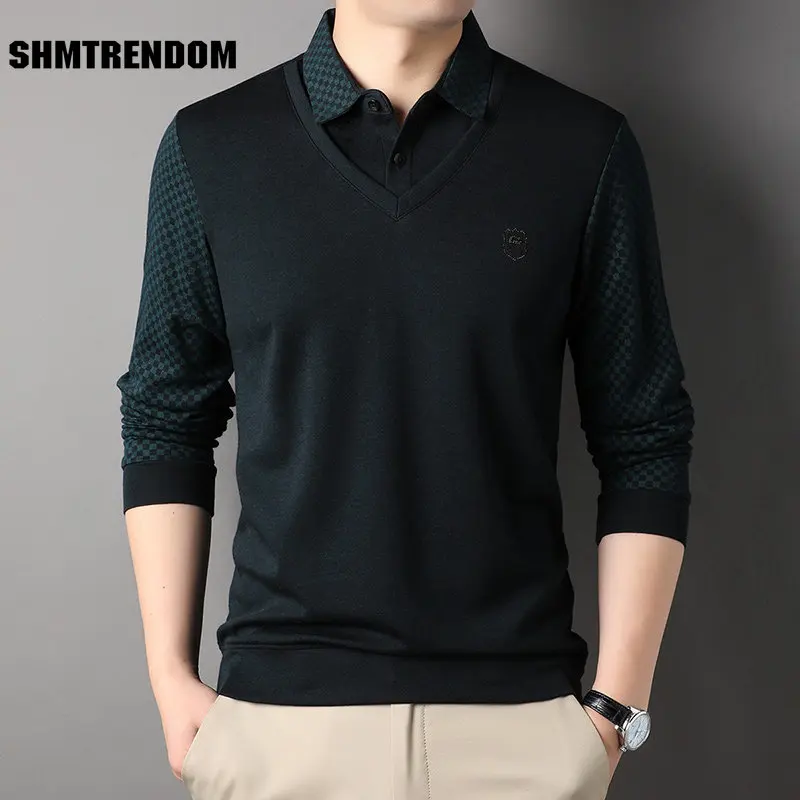 Top Grade Wool 4.7% New Fashion Brand College Knit Pullover Fake Two Collared Mens Jumpers Sweaters Casual Mens Clothes
Top Grade Wool 4.7% New Fashion Brand College Knit Pullover Fake Two Collared Mens Jumpers Sweaters Casual Mens Clothes