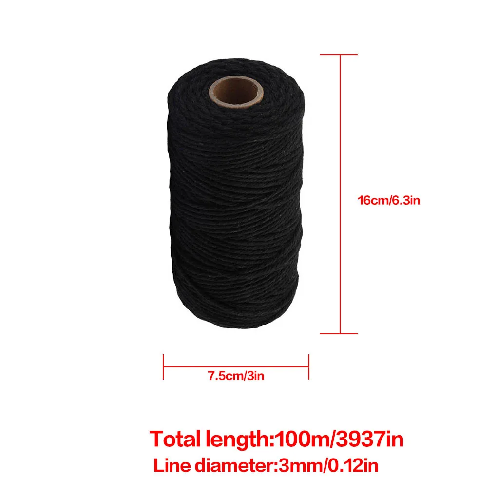 1 рулон хлопковой веревки ручной работы, шнур диаметром 3 мм, одноцветная плетеная веревка для рукоделия «сделай сам», 100 м, светло-зеленый
1 рулон хлопковой веревки ручной работы, шнур диаметром 3 мм, одноцветная плетеная веревка для рукоделия «сделай сам», 100 м, светло-зеленый