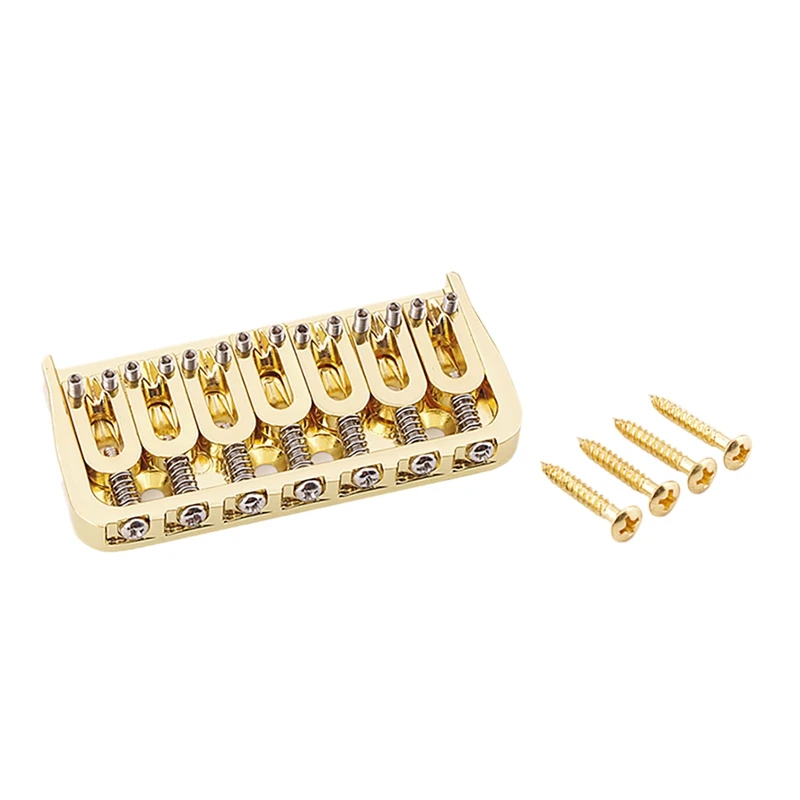 7 String Guitar Saddle Bridge Fixed Bridge For Electric Guitar/Strings Through Body Guitar Replacement
7 String Guitar Saddle Bridge Fixed Bridge For Electric Guitar/Strings Through Body Guitar Replacement