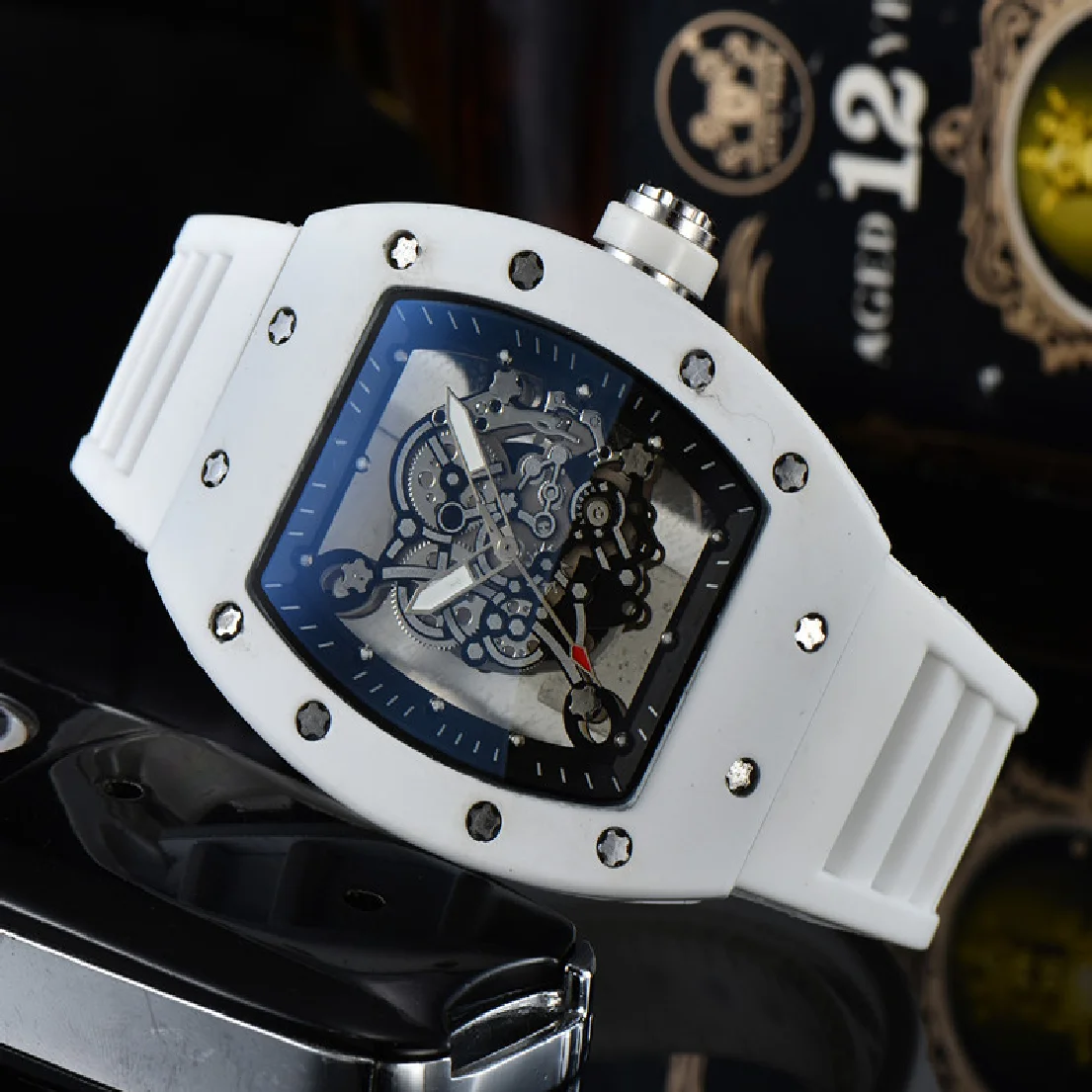 2023 Feature richard Luxury Men's Military Hollow Sports Watch Men's Analog Date Quartz Watch Men's Watch
2023 Feature richard Luxury Men's Military Hollow Sports Watch Men's Analog Date Quartz Watch Men's Watch