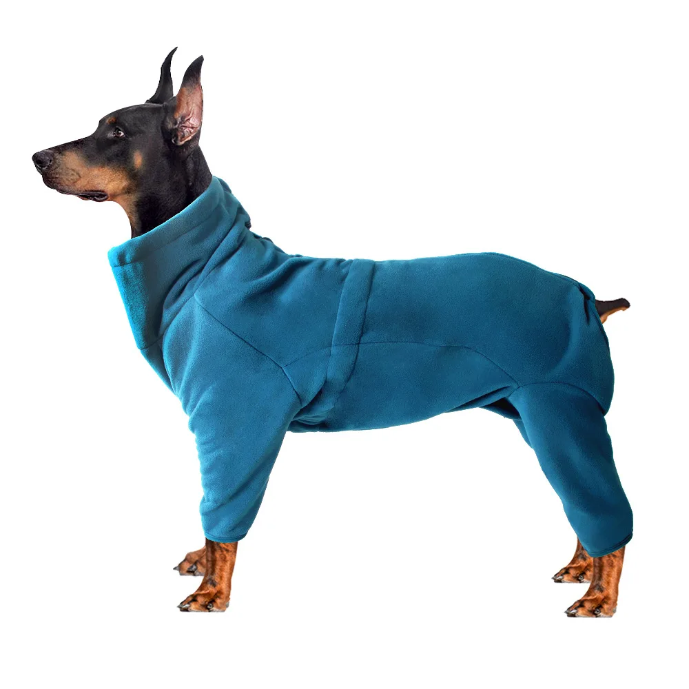 

Флисовая одежда для собак, зимнее плотное теплое пальто для маленьких, средних и больших собак, регулируемые толстовки для домашних животны...