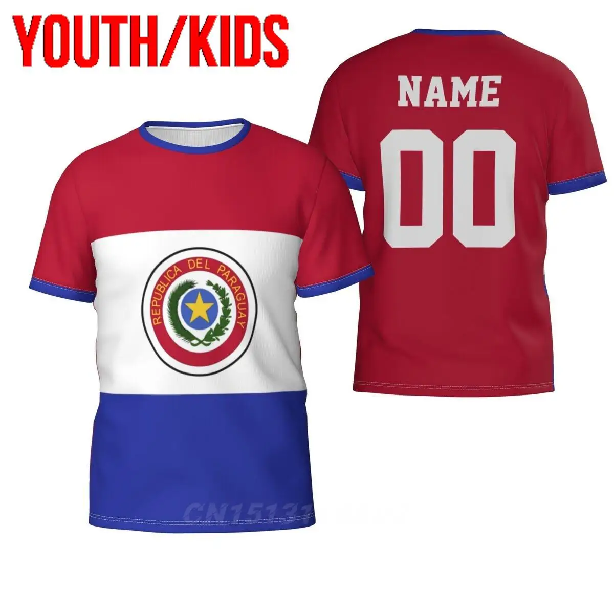Youth Kids Custom Name Number Paraguay Country Flag 3D T-shirts Clothes T shirt Boy Girl Tees Tops Birthday Gift US Size
Youth Kids Custom Name Number Paraguay Country Flag 3D T-shirts Clothes T shirt Boy Girl Tees Tops Birthday Gift US Size