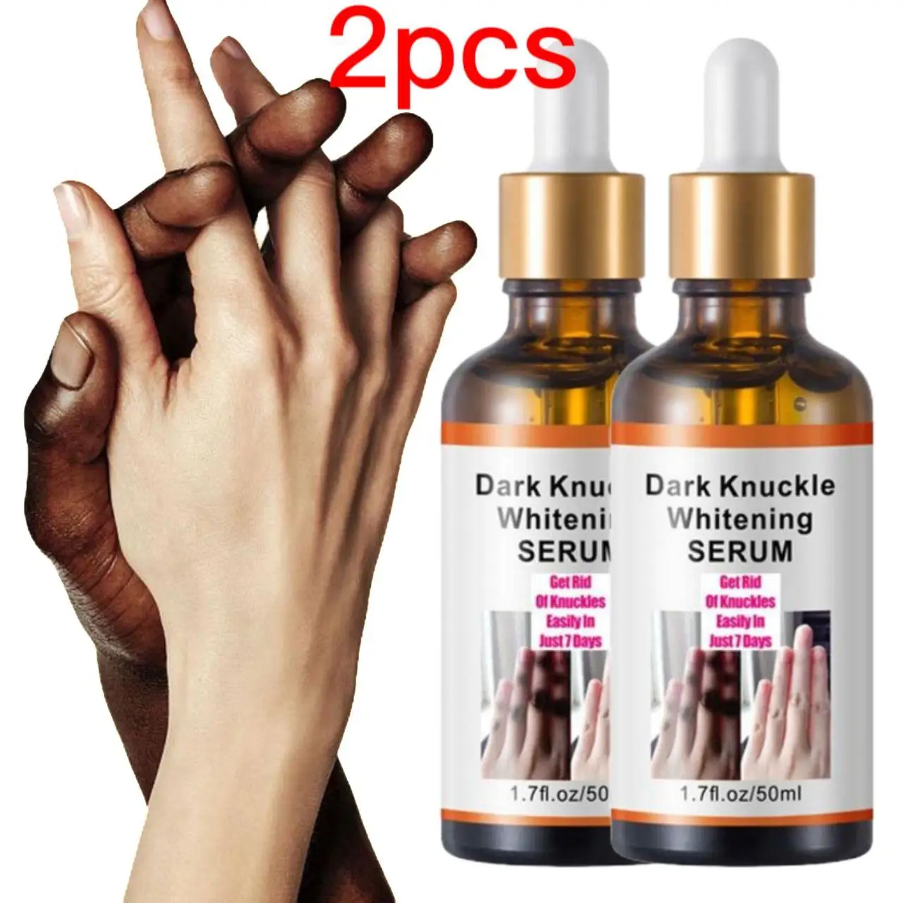 2pcs Fast Whitening Serum Pigmentation Correctors For Black Skin Hand Knuckle Elbows Knee Intense Stains Remover Serum
2pcs Fast Whitening Serum Pigmentation Correctors For Black Skin Hand Knuckle Elbows Knee Intense Stains Remover Serum