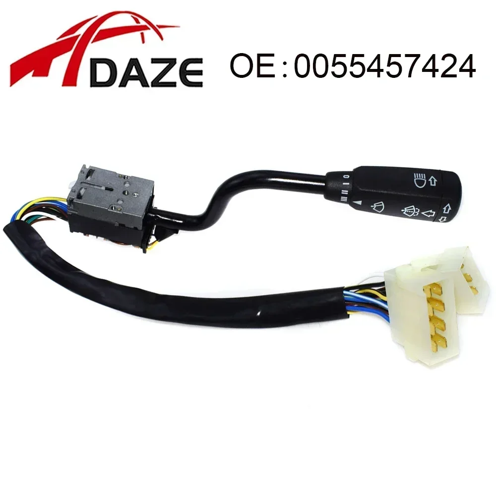 Выключатель сигнала поворота DAZE 0055457424, комбинированный переключатель для Mercedes Benz T1 1977-1996
Выключатель сигнала поворота DAZE 0055457424, комбинированный переключатель для Mercedes Benz T1 1977-1996