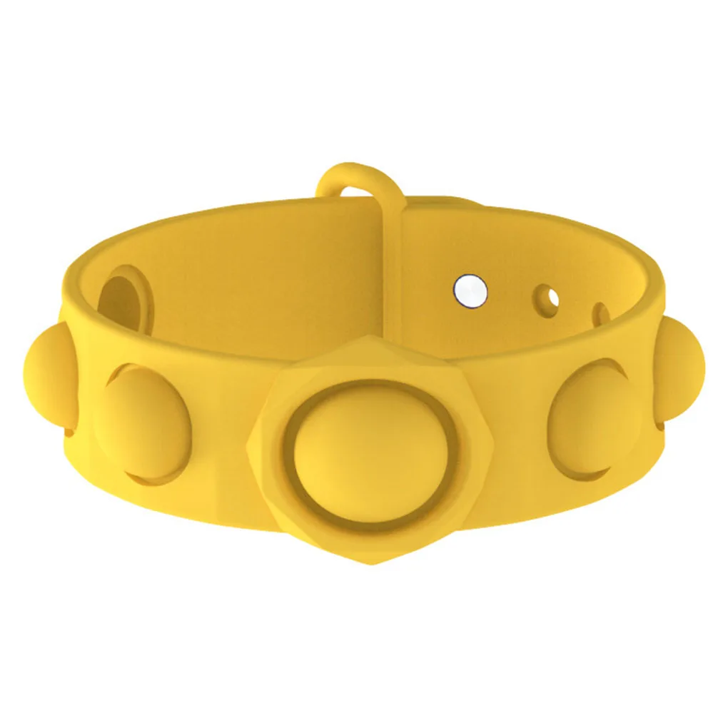 Fidget Bracelet Toy Soft Silicone Ring Squeeze Sensory Chain for Stress Anxiety Relief Kids Adult Gift, Yellow
Fidget Bracelet Toy Soft Silicone Ring Squeeze Sensory Chain for Stress Anxiety Relief Kids Adult Gift, Yellow