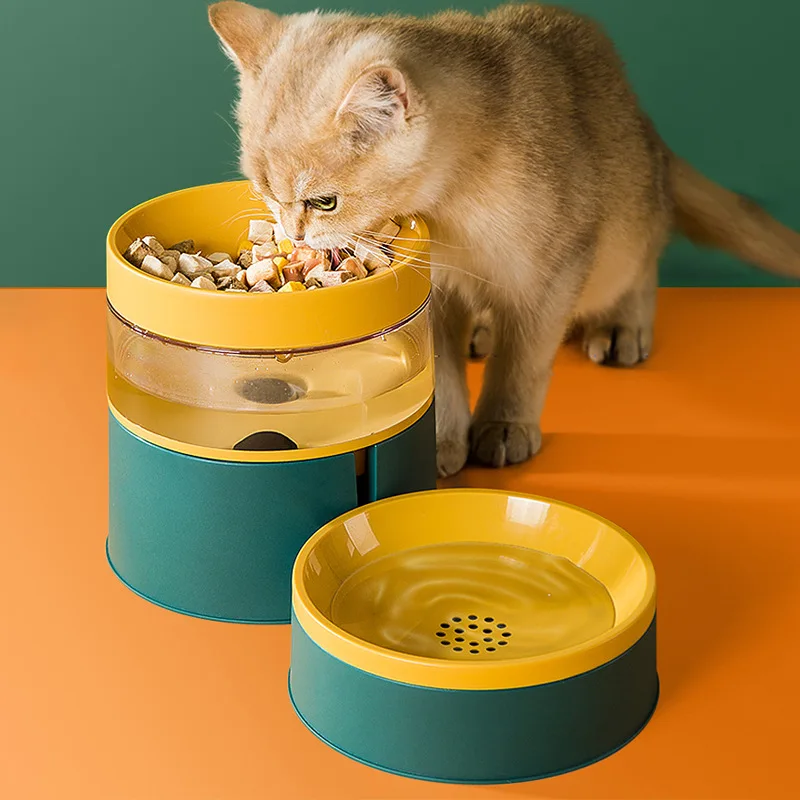 Dog bowl collision color automatic feeder pet bowl increased neck protection water dispenser cat bowl water food dual-purpose do
Dog bowl collision color automatic feeder pet bowl increased neck protection water dispenser cat bowl water food dual-purpose do