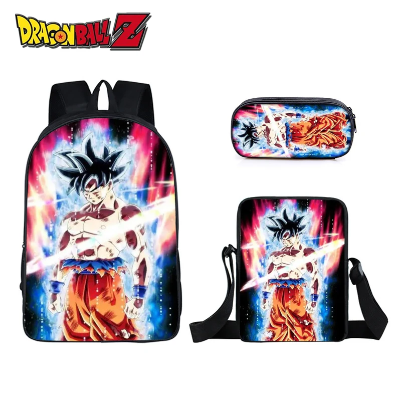 Anime Dragon Ball Sun Wukong Kakarotto Saiyan School Bag Travel Backpack Shoulder Bag Pencil Case Children Student Three Piece
Anime Dragon Ball Sun Wukong Kakarotto Saiyan School Bag Travel Backpack Shoulder Bag Pencil Case Children Student Three Piece
