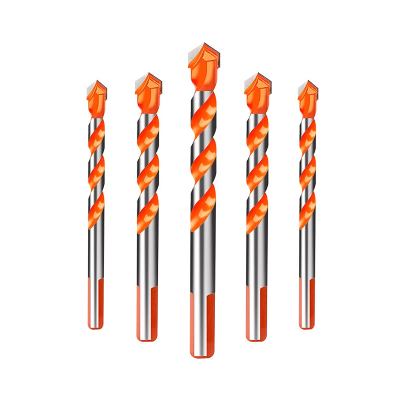 Multi Purpose Construction Drill Bit Set Carbide Tip for Masonry Tile Wood Metal Drilling 
Multi Purpose Construction Drill Bit Set Carbide Tip for Masonry Tile Wood Metal Drilling