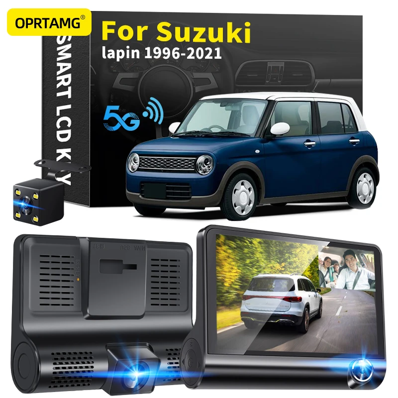 OPRTAMG Dash Cam Car DVR 3 Cameras Lens 4.0 Inch 1080P dashcam For Suzuki lapin 1994 1996 2000 2001-2018 2019 2020 2021 2022
OPRTAMG Dash Cam Car DVR 3 Cameras Lens 4.0 Inch 1080P dashcam For Suzuki lapin 1994 1996 2000 2001-2018 2019 2020 2021 2022