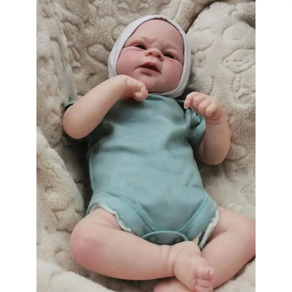 46CM Premie Doll Lifelike Elijah High Quality Genesis Hand Painted Doll with Visible Veins Collectible Art Doll
46CM Premie Doll Lifelike Elijah High Quality Genesis Hand Painted Doll with Visible Veins Collectible Art Doll