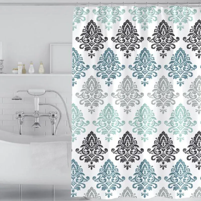 Thicken Polyster Floral Patten Shower Curtain Waterproof Mould Proof Bath Curtain Opaque Bath Cloth Home Textile
Thicken Polyster Floral Patten Shower Curtain Waterproof Mould Proof Bath Curtain Opaque Bath Cloth Home Textile