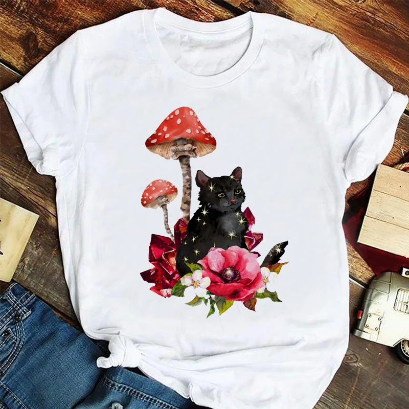 Fashionable Street Women's T-shirt O Neck Funny Short Sleeve Casual Shirt Women's Summer Cartoon Pattern T-shirt Top Short Sleev
Fashionable Street Women's T-shirt O Neck Funny Short Sleeve Casual Shirt Women's Summer Cartoon Pattern T-shirt Top Short Sleev