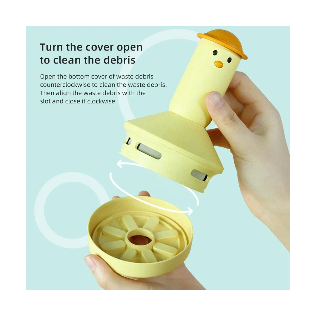 Mini Desktop Vacuum Cleaner Cute Portable Desktop Sweeper Multifunction Handheld Cordless Vacuum Cleaner,Yellow
Mini Desktop Vacuum Cleaner Cute Portable Desktop Sweeper Multifunction Handheld Cordless Vacuum Cleaner,Yellow
