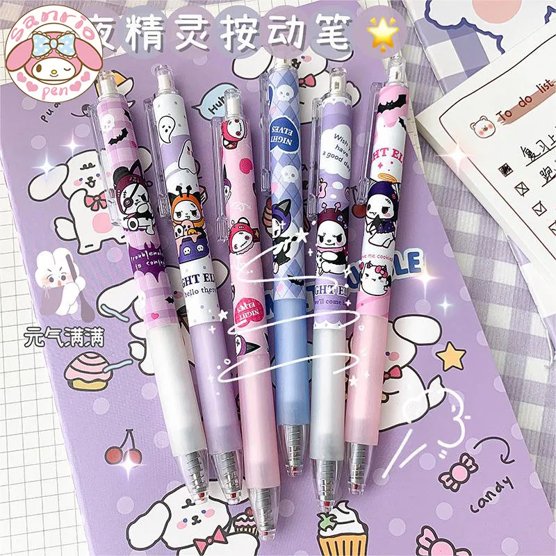 Sanrio Gel Pen 18 /36pcs Kuromi Student Kawaii Stationery Writing Pen 0.5mm Black School Children's Test Tool Office Signature
Sanrio Gel Pen 18 /36pcs Kuromi Student Kawaii Stationery Writing Pen 0.5mm Black School Children's Test Tool Office Signature