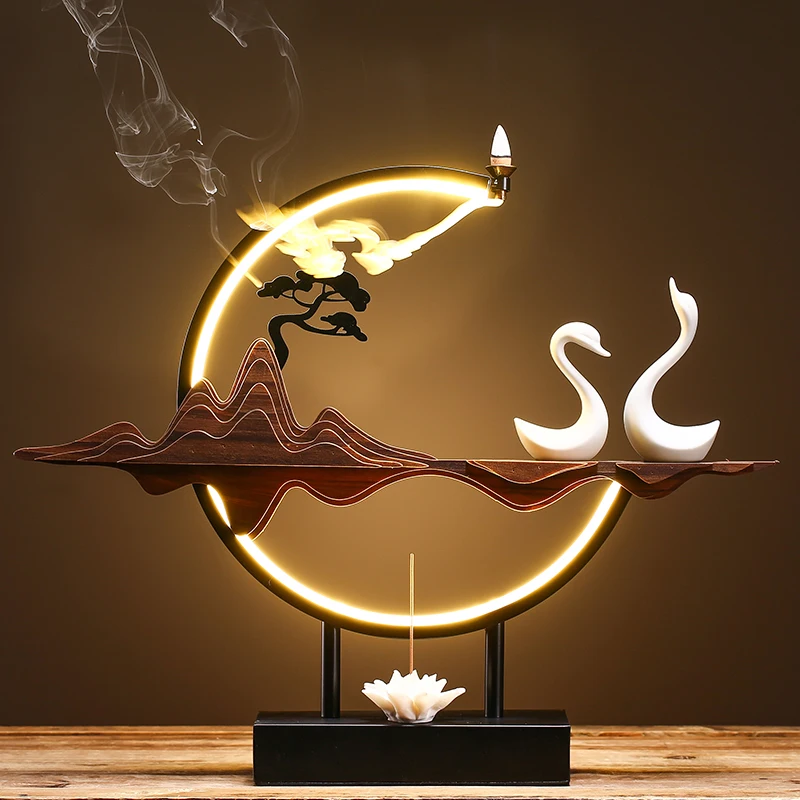 Backflow Incense Burner Buddha Diffuser Smoke Fountain Aromatherapy Incense Burner Tree Incensario Home Decoration Accessories
Backflow Incense Burner Buddha Diffuser Smoke Fountain Aromatherapy Incense Burner Tree Incensario Home Decoration Accessories