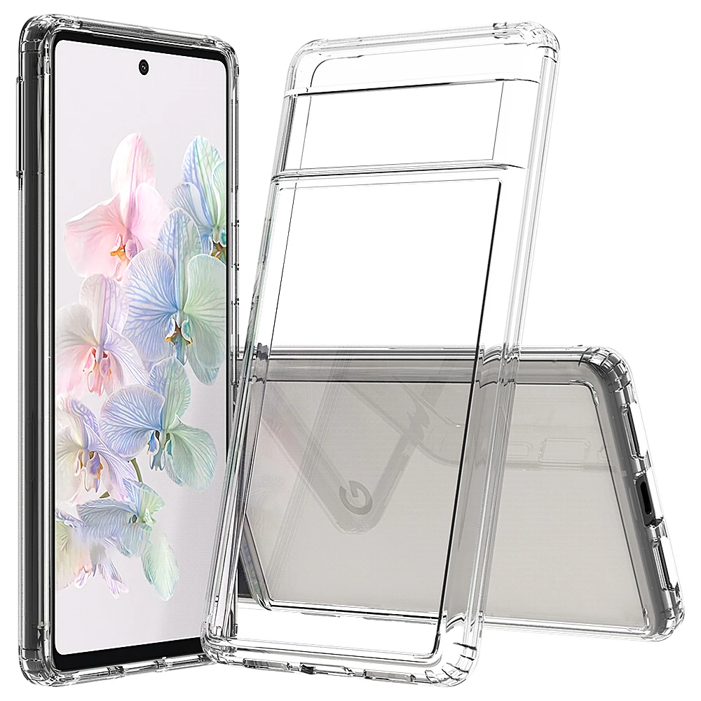 Transparent Case for Google Pixel 7 Pro 7Pro Shockproof Cover Soft TPU Frame with Clear Hard Acrylic Back Shell for Pixel 7 Capa
Transparent Case for Google Pixel 7 Pro 7Pro Shockproof Cover Soft TPU Frame with Clear Hard Acrylic Back Shell for Pixel 7 Capa