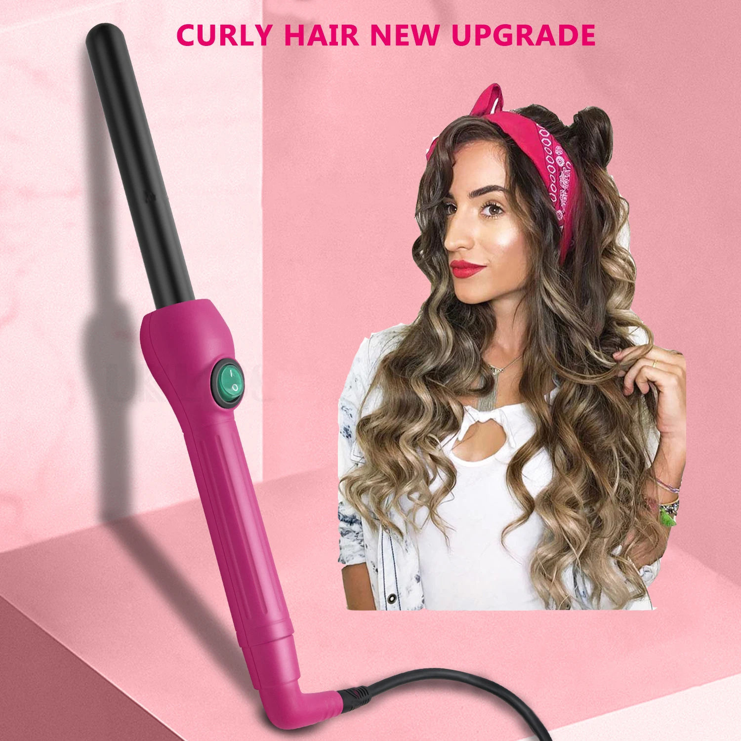 Professional Curling Iron Hair Crimper Iron Tourmaline Ceramic Coating Curls Machine Hair Styling Tools Beauty Tube Hair Curlers
Professional Curling Iron Hair Crimper Iron Tourmaline Ceramic Coating Curls Machine Hair Styling Tools Beauty Tube Hair Curlers
