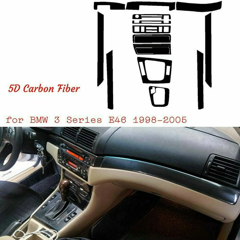Sticker Car Sticker Carbon Fiber Glossy Texture Vinyl 1pc 5D Black Carbon Fiber For BMW 3 Series E46 1998-2005
Sticker Car Sticker Carbon Fiber Glossy Texture Vinyl 1pc 5D Black Carbon Fiber For BMW 3 Series E46 1998-2005