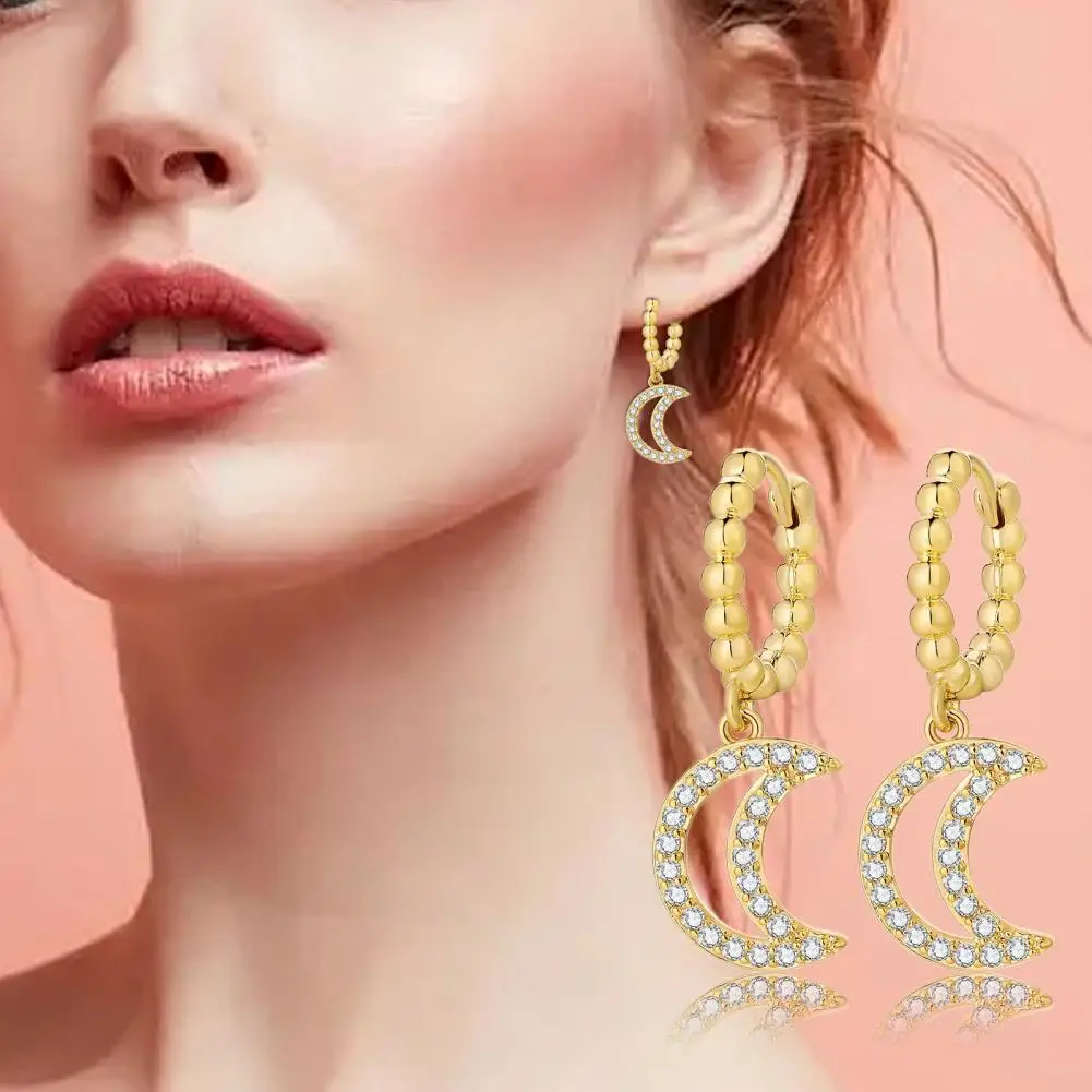 1 Pair Lady Earrings Popular Temperament All Match Shining Geometric Earrings Birthday Gifts Dangle Earrings Women Earrings
1 Pair Lady Earrings Popular Temperament All Match Shining Geometric Earrings Birthday Gifts Dangle Earrings Women Earrings