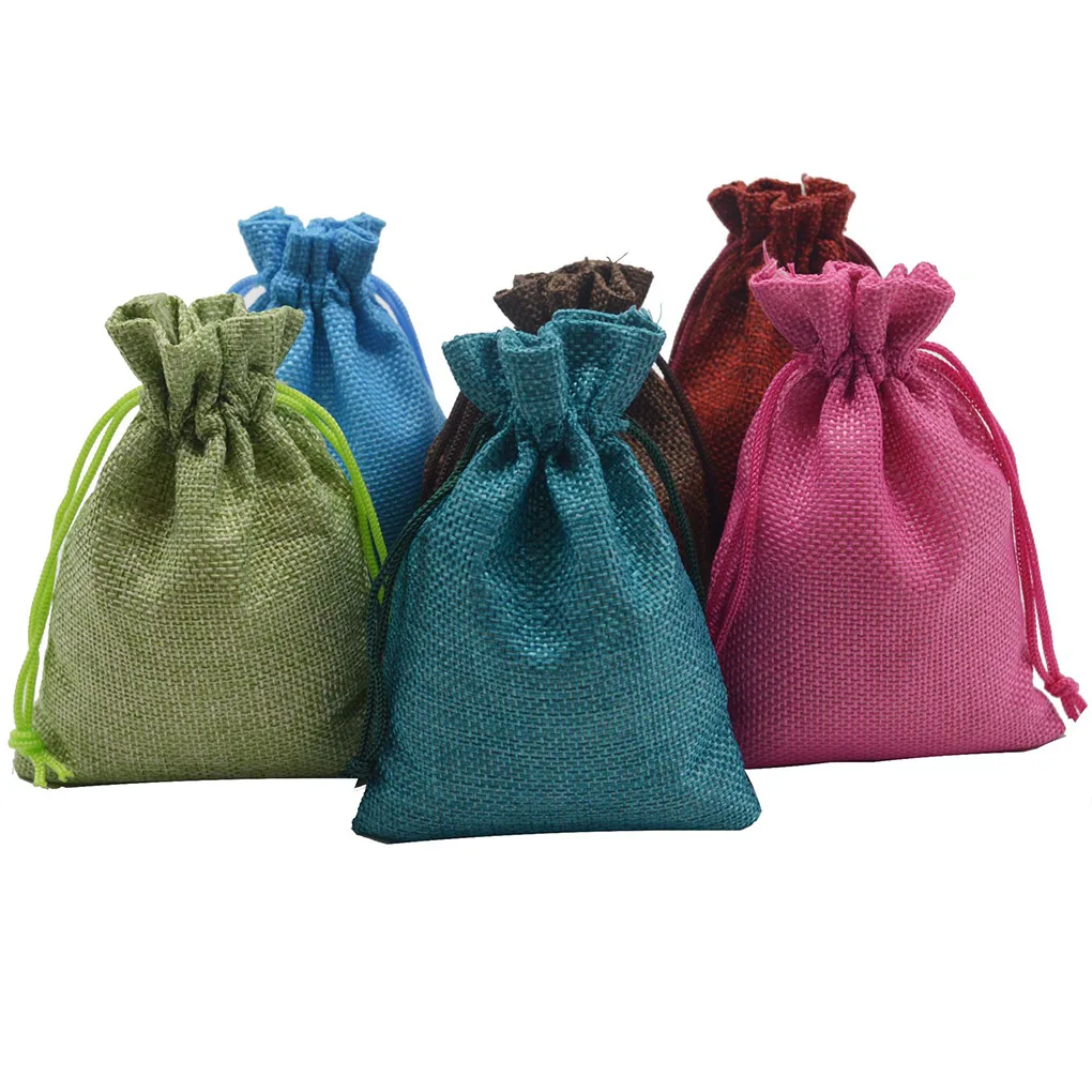 Christmas Linen Burlap Bags with Drawstring Candy Packing Pouch 24 Colors Gift Storage Sacks
Christmas Linen Burlap Bags with Drawstring Candy Packing Pouch 24 Colors Gift Storage Sacks
