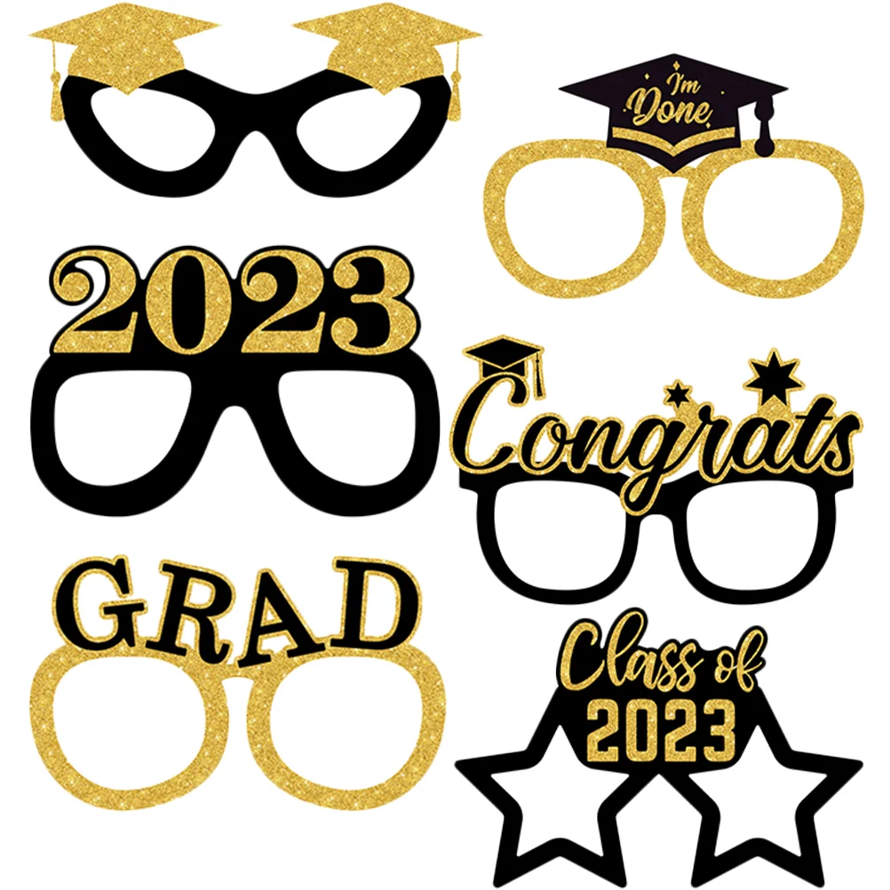 Graduation Glasses Party Props Eyeglasses Photo Grad Decorations Supplies Booth Frame Class Paper Favors Costume Eyewear Funny
Graduation Glasses Party Props Eyeglasses Photo Grad Decorations Supplies Booth Frame Class Paper Favors Costume Eyewear Funny