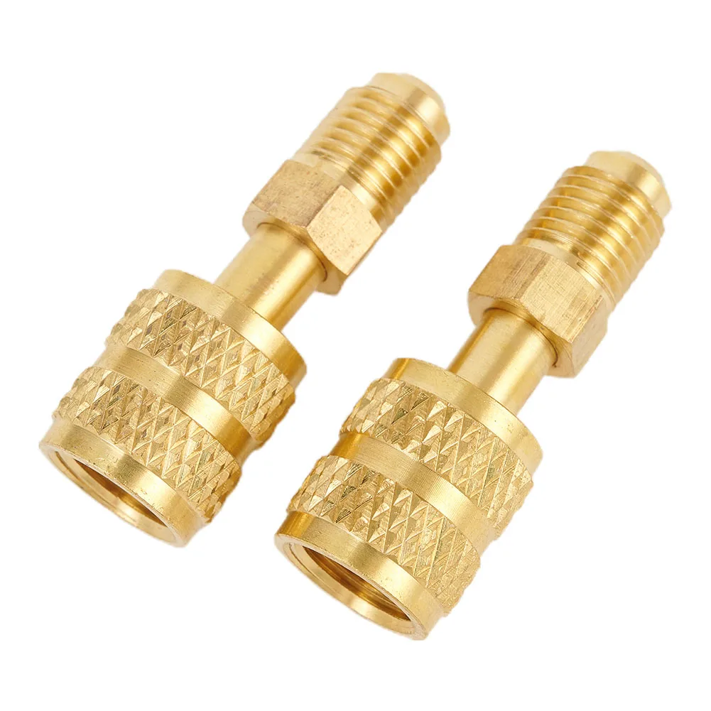 2 Pcs R410a Adapter 5/16"SAE Female To 1/4" SAE Male Flare Quick Couplers For Car AC Cool Refrigeration Accessories
2 Pcs R410a Adapter 5/16"SAE Female To 1/4" SAE Male Flare Quick Couplers For Car AC Cool Refrigeration Accessories