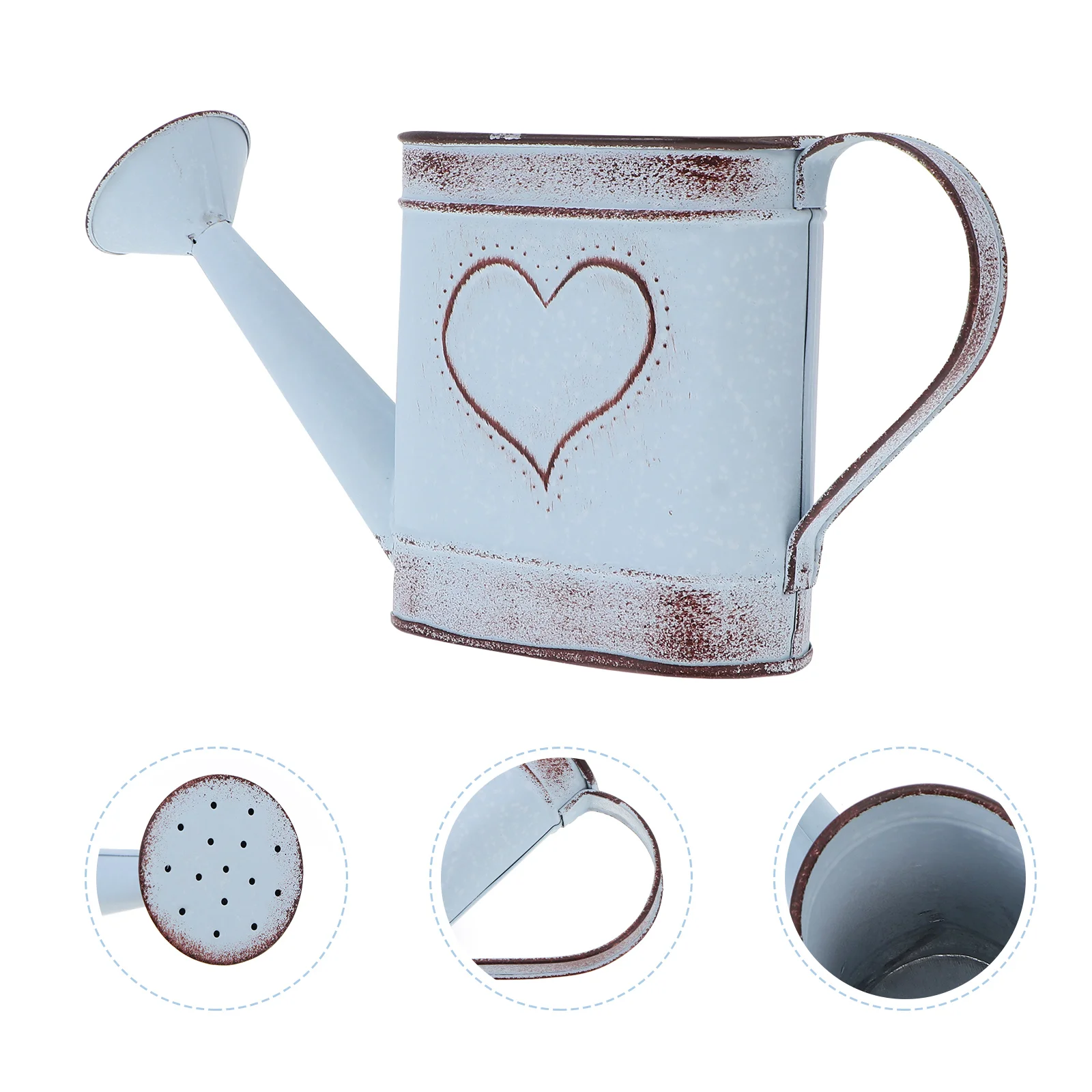Rustic Flower Pot Outdoor Watering Can Shabby Chic Flower Vase Desktop Stand Kettle Flower Pot Bracket Metal Jug Vase
Rustic Flower Pot Outdoor Watering Can Shabby Chic Flower Vase Desktop Stand Kettle Flower Pot Bracket Metal Jug Vase