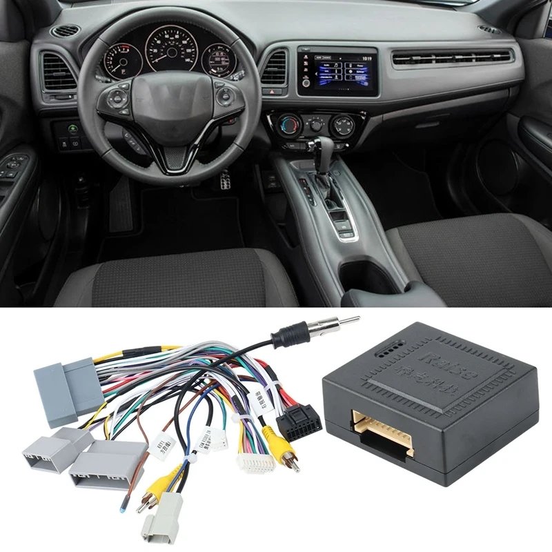 Car Radio Player 16PIN Android Power Cable Adapter With Canbus Box For Honda City CRV HRV 2016-2019 Multimedia Cable
Car Radio Player 16PIN Android Power Cable Adapter With Canbus Box For Honda City CRV HRV 2016-2019 Multimedia Cable