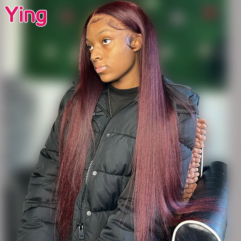 Dark Burgundy Bone Straight 4x4 Transparent Lace Wig 13x4 Lace Frontal Wig 12A Remy 200% 13x6 Lace Front Wig PrePlucked Ying
Dark Burgundy Bone Straight 4x4 Transparent Lace Wig 13x4 Lace Frontal Wig 12A Remy 200% 13x6 Lace Front Wig PrePlucked Ying
