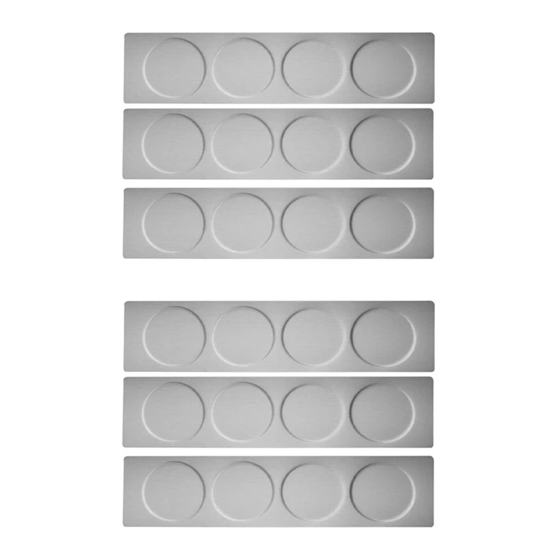 6X Magnetic Spice Jars Rack Stainless Steel Spice Jars Wall Plate Base Wall Mounted Base For Magnetic Spice Tins
6X Magnetic Spice Jars Rack Stainless Steel Spice Jars Wall Plate Base Wall Mounted Base For Magnetic Spice Tins