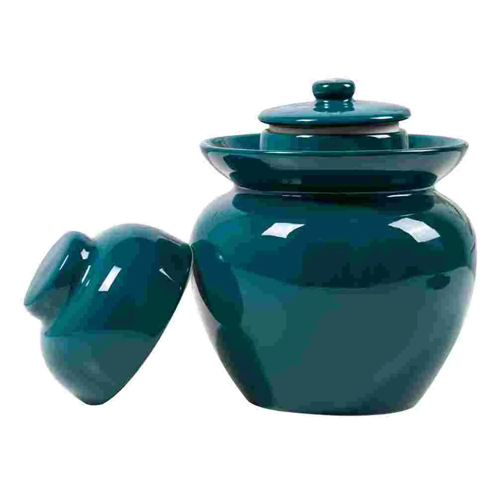 Jar Crock Ceramic Fermentation Kimchi Pickle Pot Storage Sauerkraut Pickles Chinese Fermenting Canistercontainer Sealed
Jar Crock Ceramic Fermentation Kimchi Pickle Pot Storage Sauerkraut Pickles Chinese Fermenting Canistercontainer Sealed