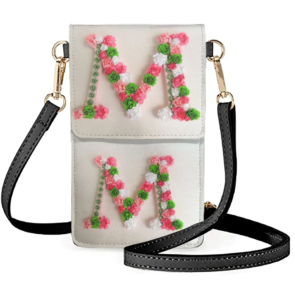 FORUDESIGNS Multicolored Roses Ladies Makeup Bags Letter Bouquet Design Lady Cell Phone Bag Women's Crossbody Shoulder Pack
FORUDESIGNS Multicolored Roses Ladies Makeup Bags Letter Bouquet Design Lady Cell Phone Bag Women's Crossbody Shoulder Pack