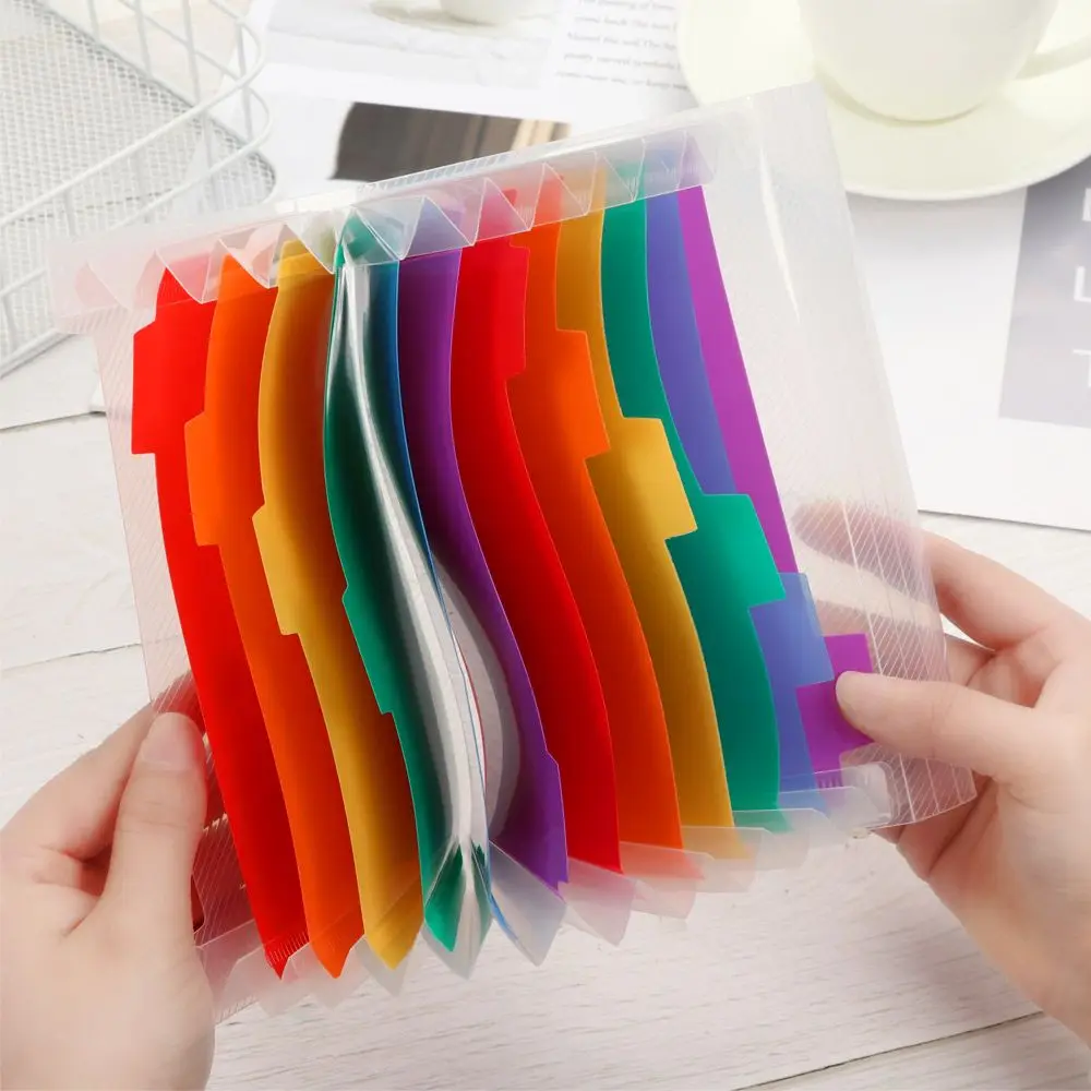 Fashion File Case Plastic School 13 Pockets File Folder Document Bag Paper Organizer For A6|A4
Fashion File Case Plastic School 13 Pockets File Folder Document Bag Paper Organizer For A6|A4