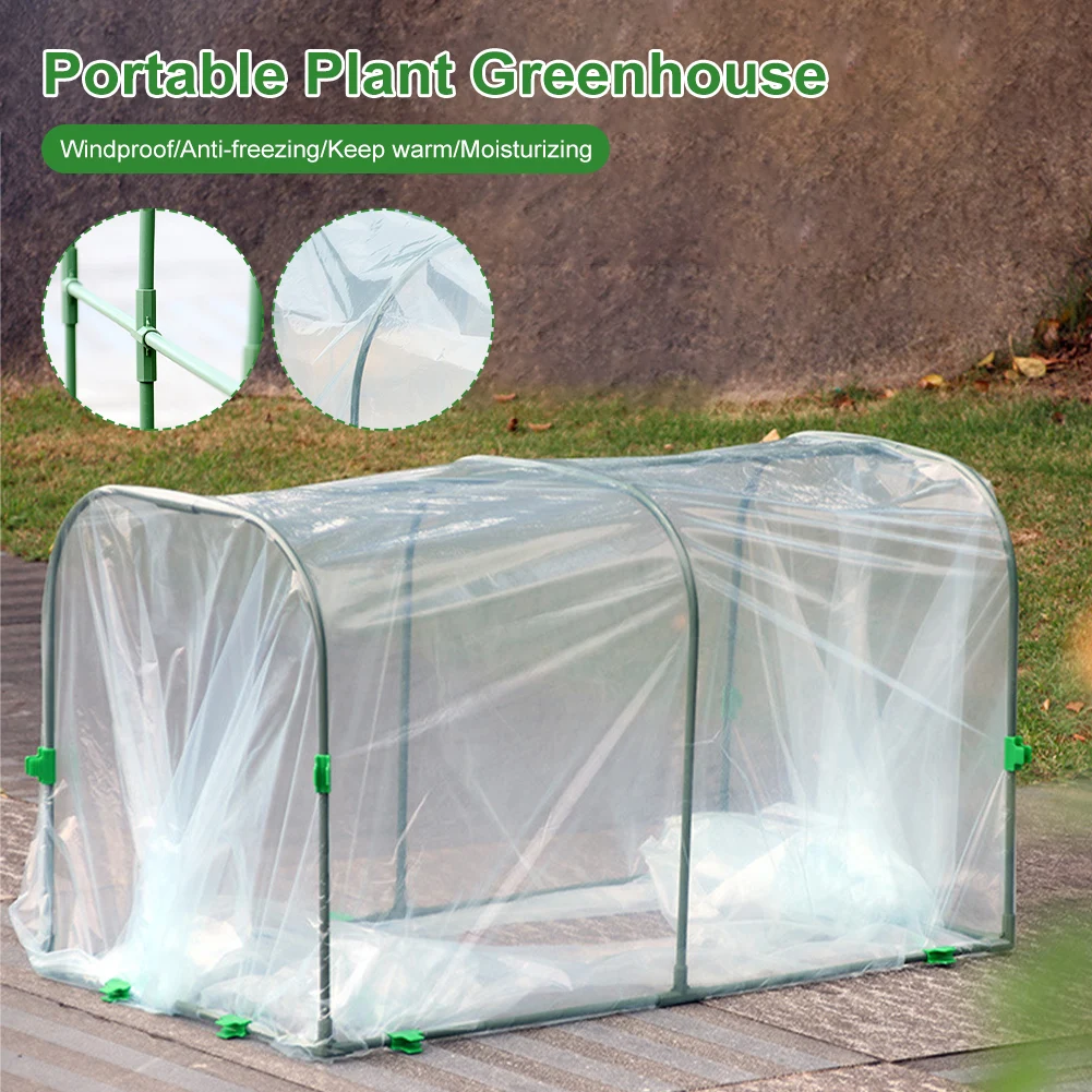 Mini Greenhouse For Plants Portable Indoor Tunnel Green House Winter Gardening Plant House Sun Shades Cover Flowers Growing Tent
Mini Greenhouse For Plants Portable Indoor Tunnel Green House Winter Gardening Plant House Sun Shades Cover Flowers Growing Tent