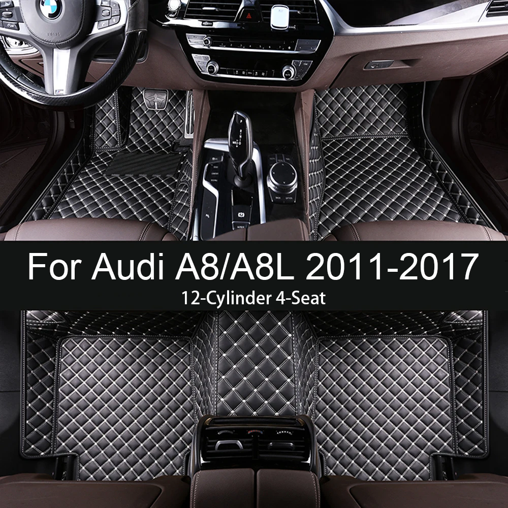 Custom Car Floor Mats For Audi A8 A8L 12-Cylinder 4-Seat 2011 2012 2013 2014 2015 2016 2017 Auto Interior Accessories Carpet
Custom Car Floor Mats For Audi A8 A8L 12-Cylinder 4-Seat 2011 2012 2013 2014 2015 2016 2017 Auto Interior Accessories Carpet