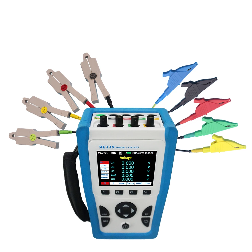 Meatrol ME440 MRC-36 Three phase Power data logger Digital energy meter Power analyzer
Meatrol ME440 MRC-36 Three phase Power data logger Digital energy meter Power analyzer