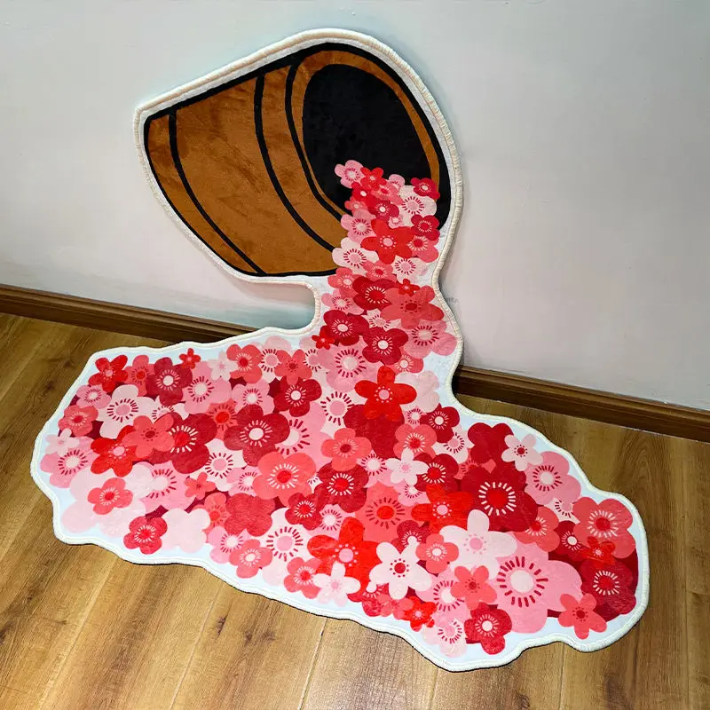 Rainbow Paint Bucket Carpet Creative Interesting Floor Mat Niche Art Design Carpet Bedroom Room Decoration Ornaments Floor Mat
Rainbow Paint Bucket Carpet Creative Interesting Floor Mat Niche Art Design Carpet Bedroom Room Decoration Ornaments Floor Mat