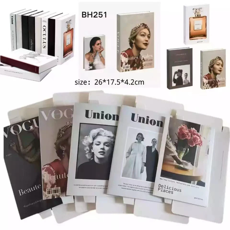 Simulation Prop Book For Decoration Home Decor Coffee Table Fashion Book Model Hotel Room Decorations For Home Fake Books
Simulation Prop Book For Decoration Home Decor Coffee Table Fashion Book Model Hotel Room Decorations For Home Fake Books