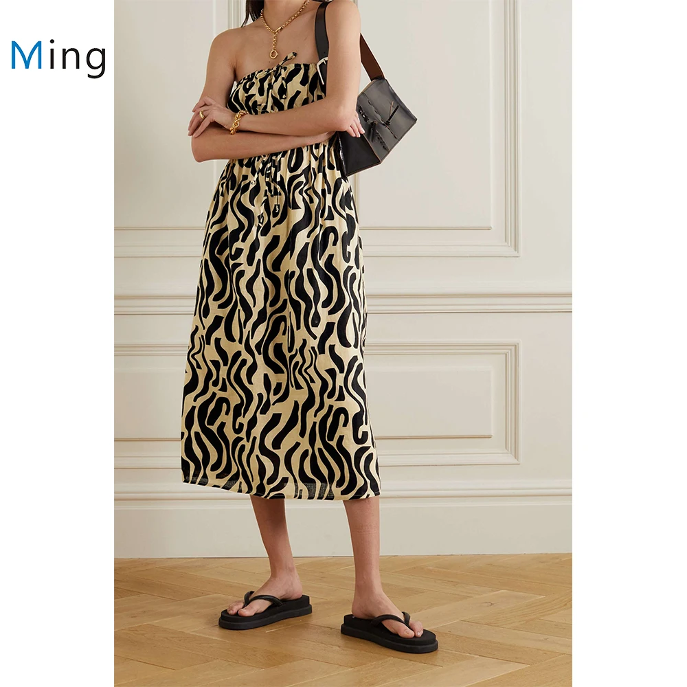 Women Holiday Style Abstract Print Linen Pleated Bra Lace Up Waist Drawstring Dress
Women Holiday Style Abstract Print Linen Pleated Bra Lace Up Waist Drawstring Dress