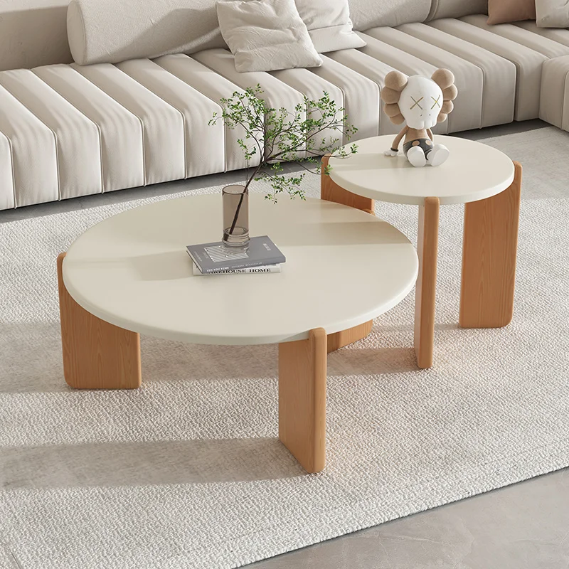 Simple Small Apartment Coffee Tables Solid Wood Round Tea Table Household Living Room Nordic Modern Balcony Furniture
Simple Small Apartment Coffee Tables Solid Wood Round Tea Table Household Living Room Nordic Modern Balcony Furniture