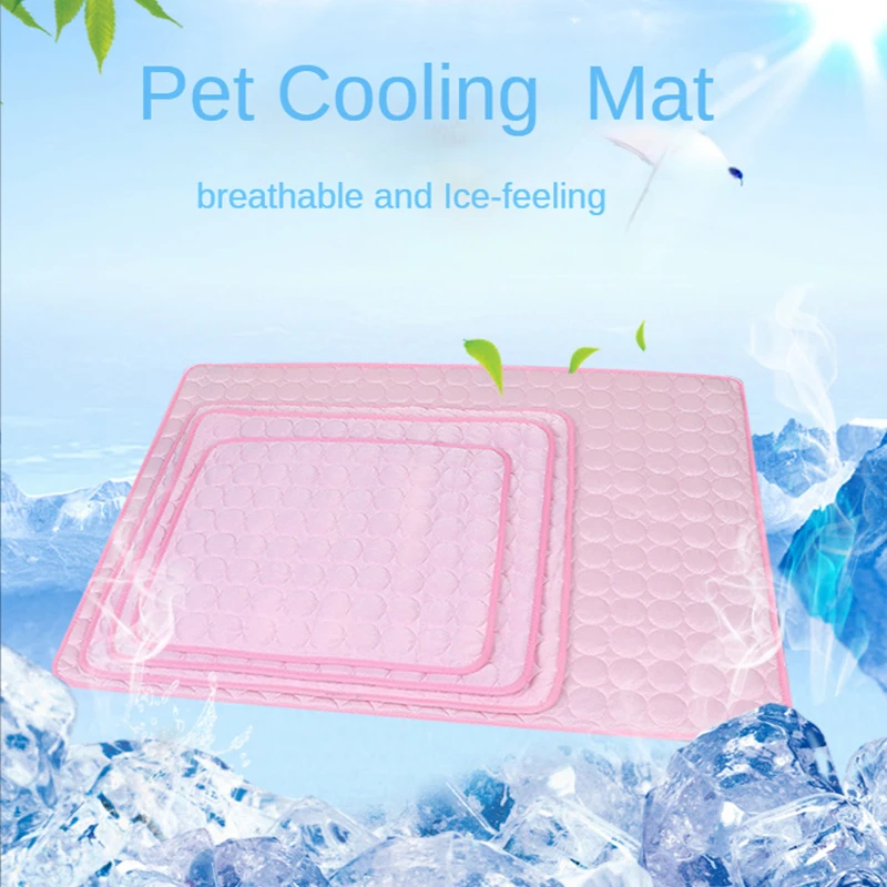 Washable Dog Cooling Mat Summer Pet Ice Silk Pad Mat For Dogs Bed Pad Breathable Dog Cat Sofa Seat Cushion Pet Cooling Mat
Washable Dog Cooling Mat Summer Pet Ice Silk Pad Mat For Dogs Bed Pad Breathable Dog Cat Sofa Seat Cushion Pet Cooling Mat