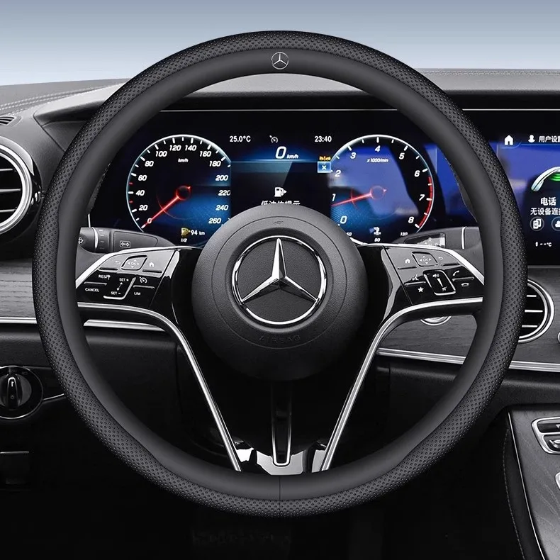 For Mercedes Benz A B C E V S Class Sprinter Vito CLA CLS GLA GLB GLC GLK GLS SLK ML Leather Anti-slip Car Steering Wheel Cover
For Mercedes Benz A B C E V S Class Sprinter Vito CLA CLS GLA GLB GLC GLK GLS SLK ML Leather Anti-slip Car Steering Wheel Cover