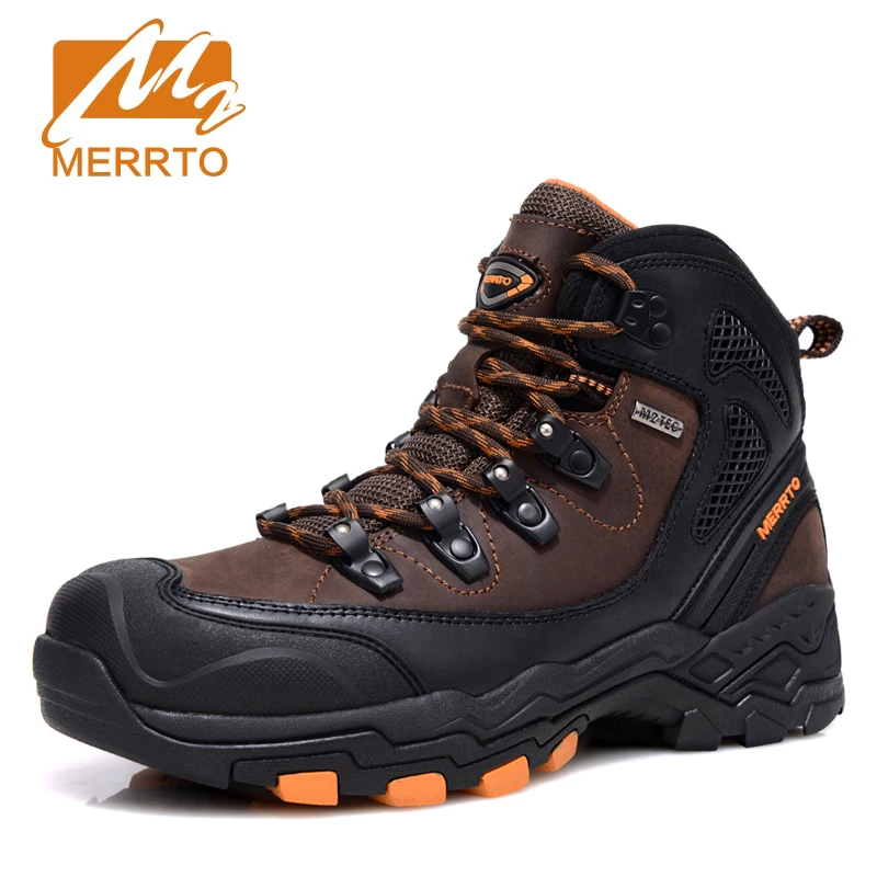 Merrto Mens Genuinle Leather Waterproof Hiking Boots Men Breathable Sneakers Tactical Boots Trekking Boots Outdoor Sports Shoes
Merrto Mens Genuinle Leather Waterproof Hiking Boots Men Breathable Sneakers Tactical Boots Trekking Boots Outdoor Sports Shoes