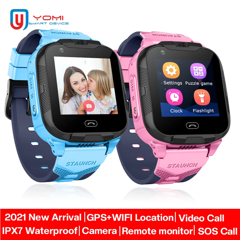 4G Kids Waterproof Smart Watch GPS Tracker Watch Two-way Call Video Call Remote Monitor Phone Watch Android Students Smartwatch
4G Kids Waterproof Smart Watch GPS Tracker Watch Two-way Call Video Call Remote Monitor Phone Watch Android Students Smartwatch