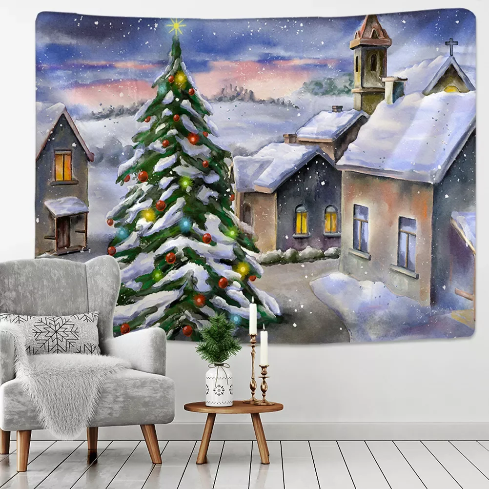 Christmas Snowman Tapestry Wall Hanging Fireplace Gift Holiday Background Cloth Psychedelic Witchcraft Home Decor
Christmas Snowman Tapestry Wall Hanging Fireplace Gift Holiday Background Cloth Psychedelic Witchcraft Home Decor