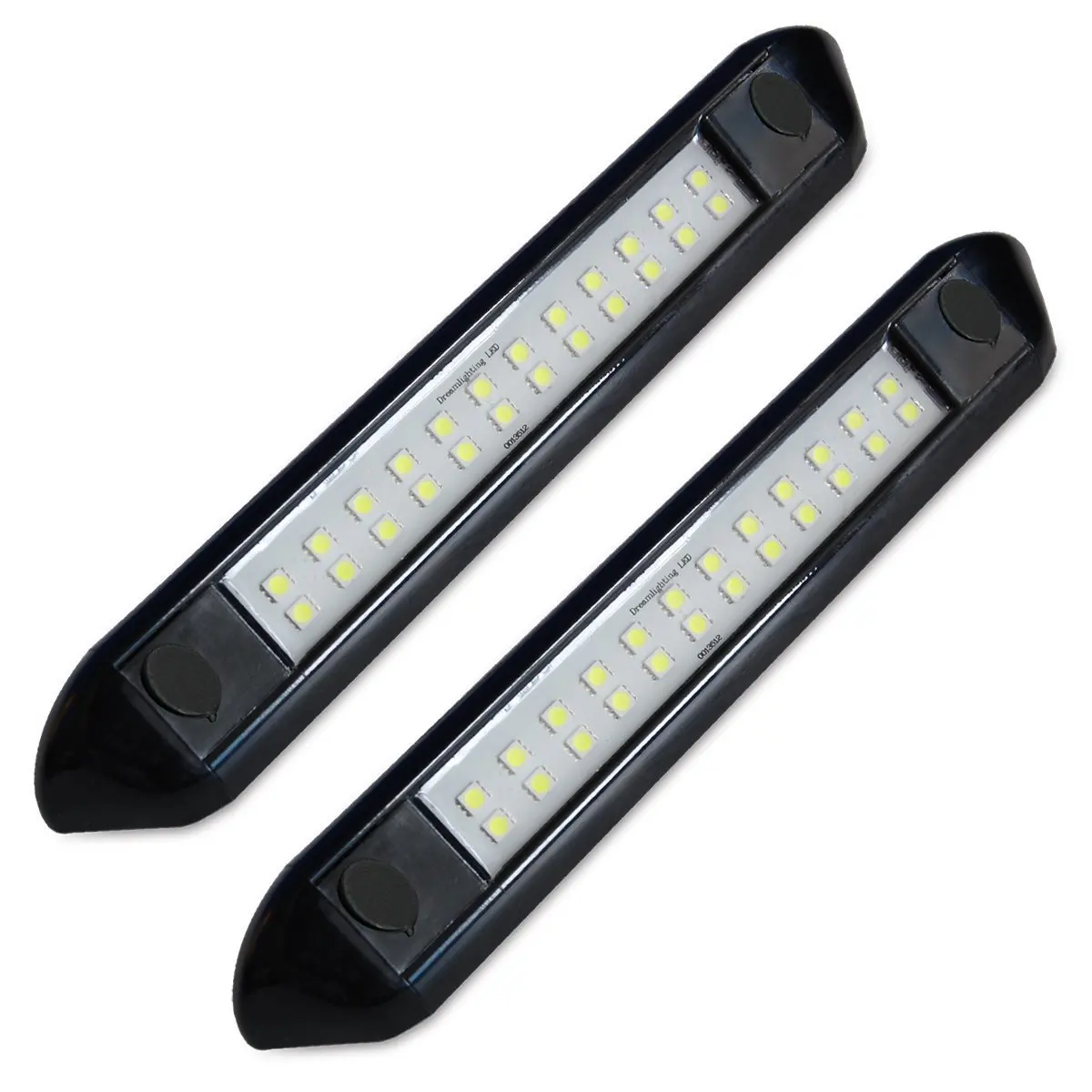 LED 12V DC 9.84inch Black Awning Light for Automotive RV Cargo Trailer Boat Garden Yard Annex Wall Lamp Cool White, 2-Pack
LED 12V DC 9.84inch Black Awning Light for Automotive RV Cargo Trailer Boat Garden Yard Annex Wall Lamp Cool White, 2-Pack