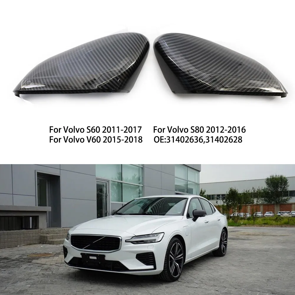 2PCS Car Rearview Mirror Protective Cover Carbon Style 31402636 31402628 For Volvo S60 S80 V60 2011+ High Quality
2PCS Car Rearview Mirror Protective Cover Carbon Style 31402636 31402628 For Volvo S60 S80 V60 2011+ High Quality